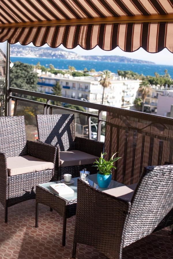 Studio With Terrace And Sea View, 10 Min To The Beach Nicea Zewnętrze zdjęcie
